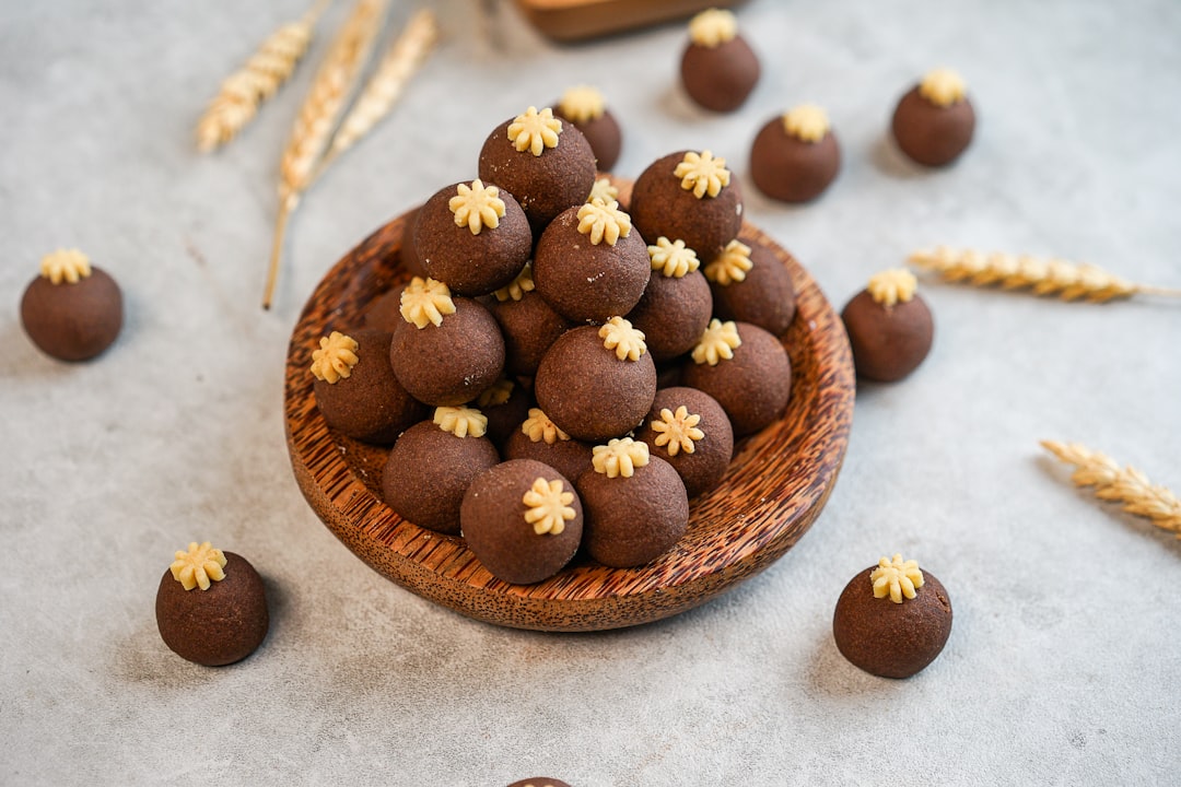 Orchids on display in a shop